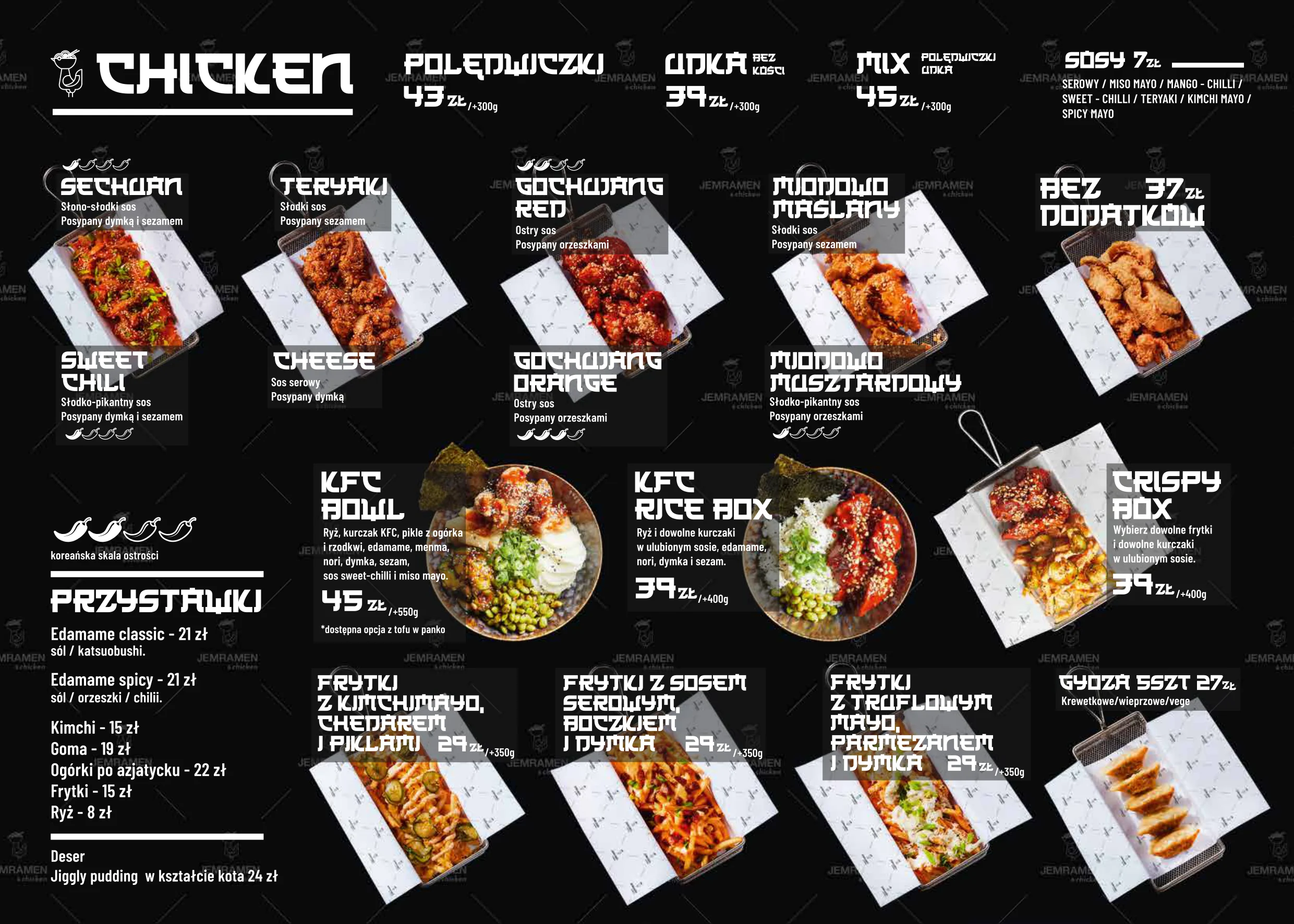 JemRamen & Chicken — menu, strona 2